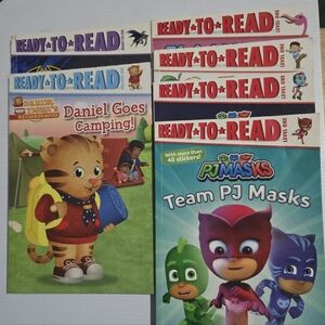 Children's Ready To Read Books, Pre-level one & Level one. Lot of 6
